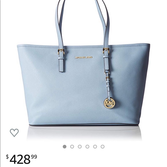 Michael Kors Handbags - Pastel blue Michael Kors tote